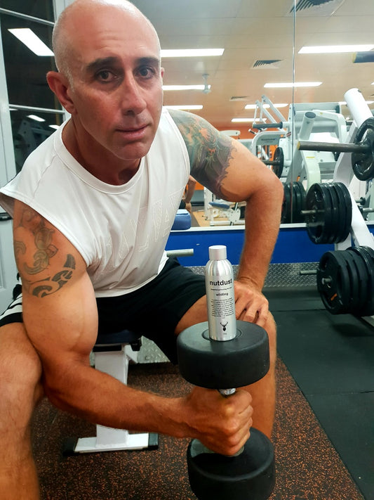 nutdust at the gym