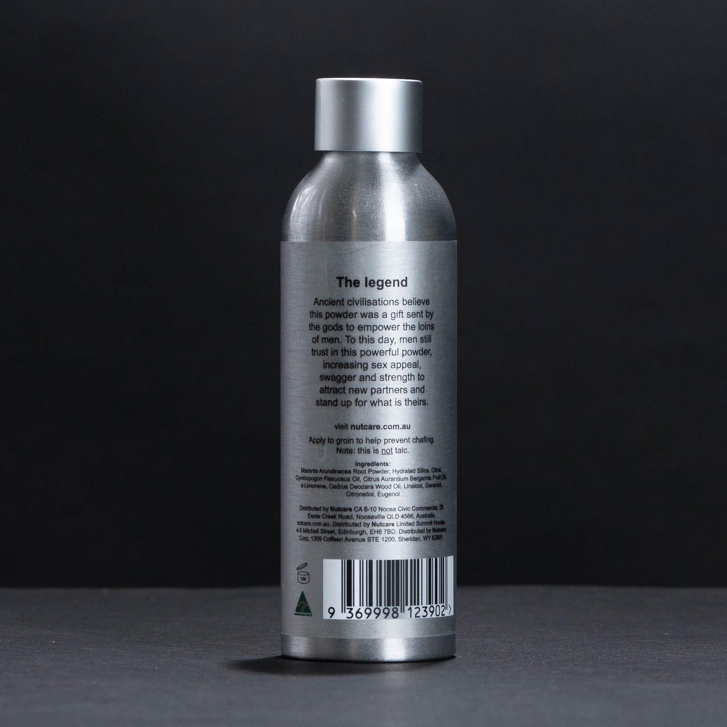 nutcare wildling - mens body powder - nutcare