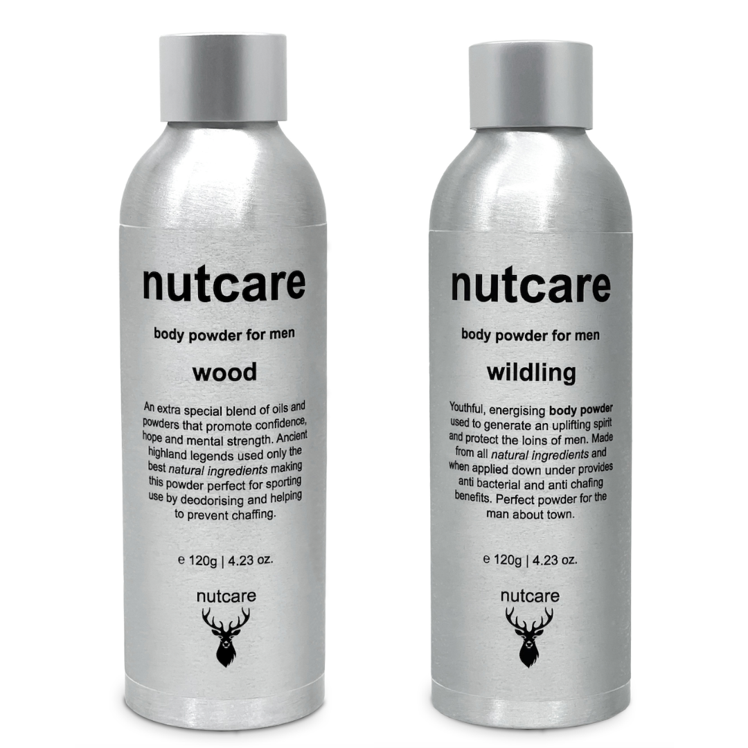 Nutcare's body powder receives editorial from Barber magazine