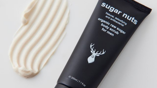 nutcare sugar nuts organic exfoliator